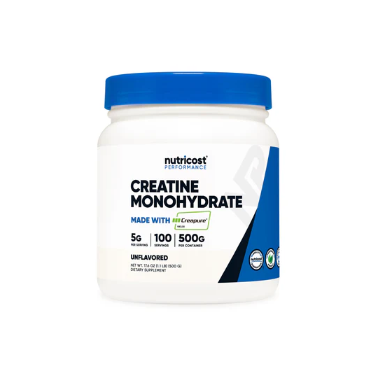 Monohidrato de creatina en polvo de Nutricost