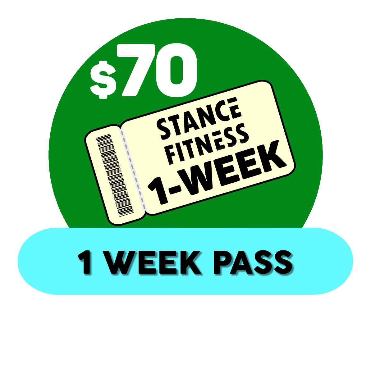 Pass: 1-Week
