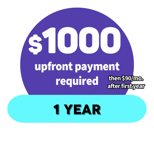 Membership: 1-Year (Prepaid)